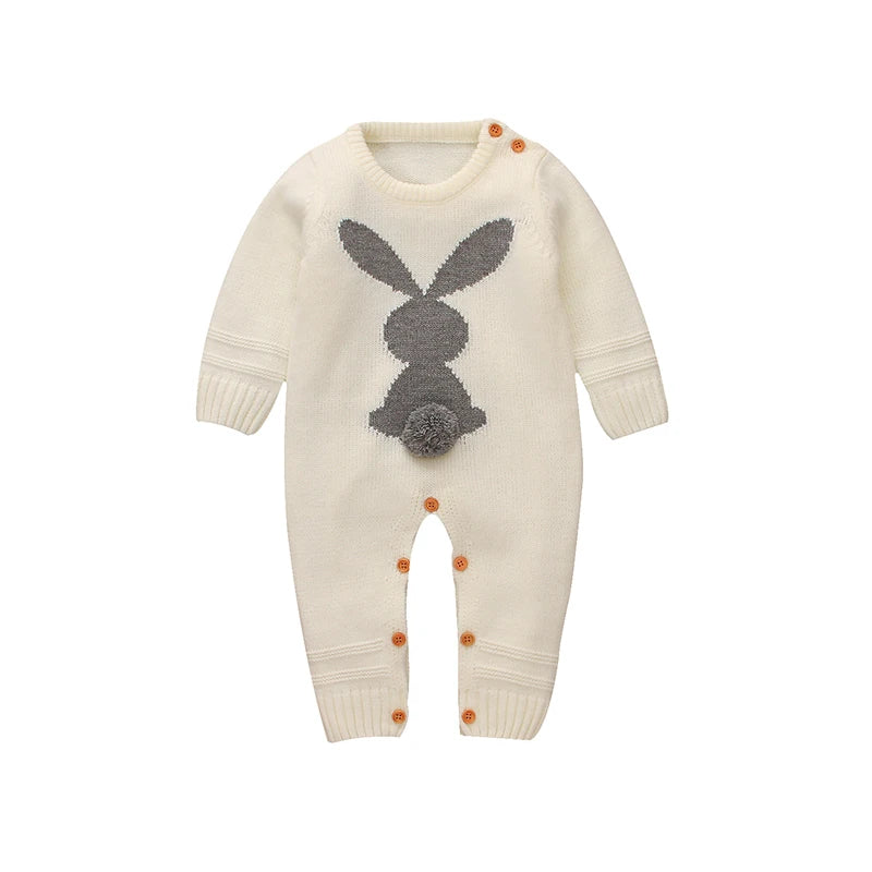 Sparkdräkt med kanin motiv - Beige