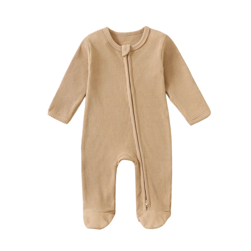 Theo Zip-Pyjamas - Beige