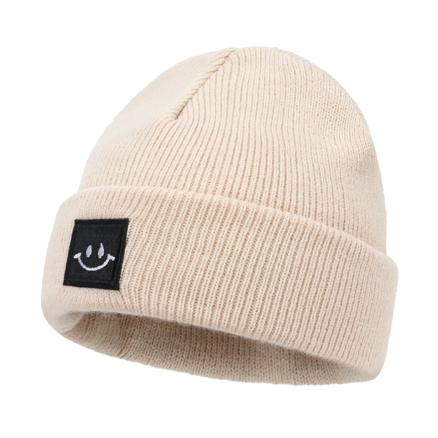 Smiley Mössa - Vit