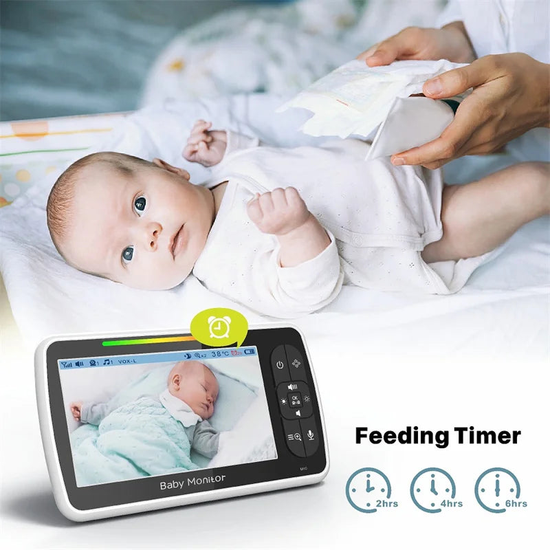 BABYSTAR SM650 Babyvakt med Kamera och LCD-skärm