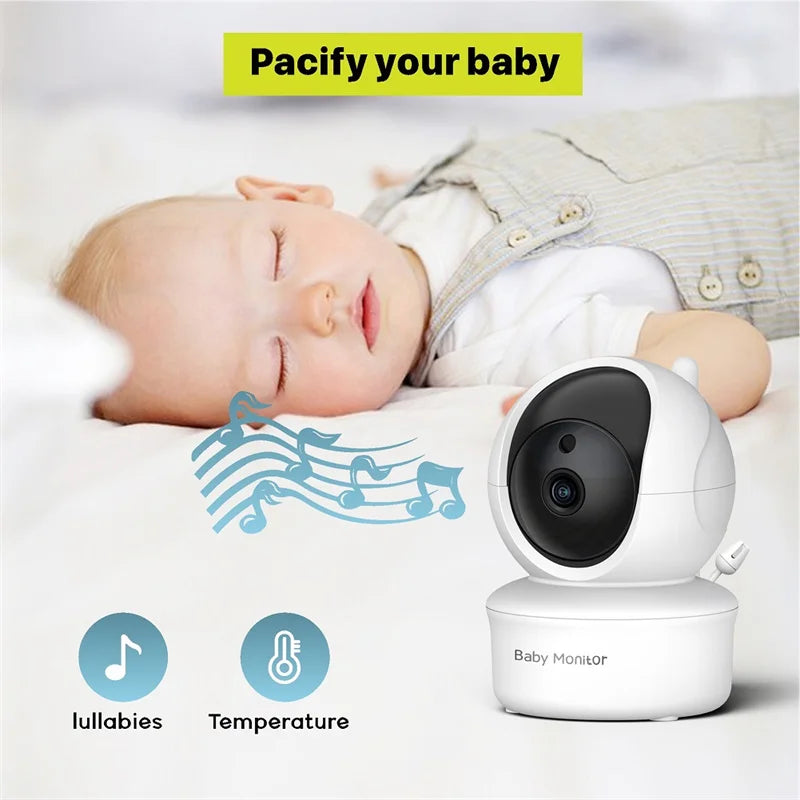 BABYSTAR SM650 Babyvakt med Kamera och LCD-skärm