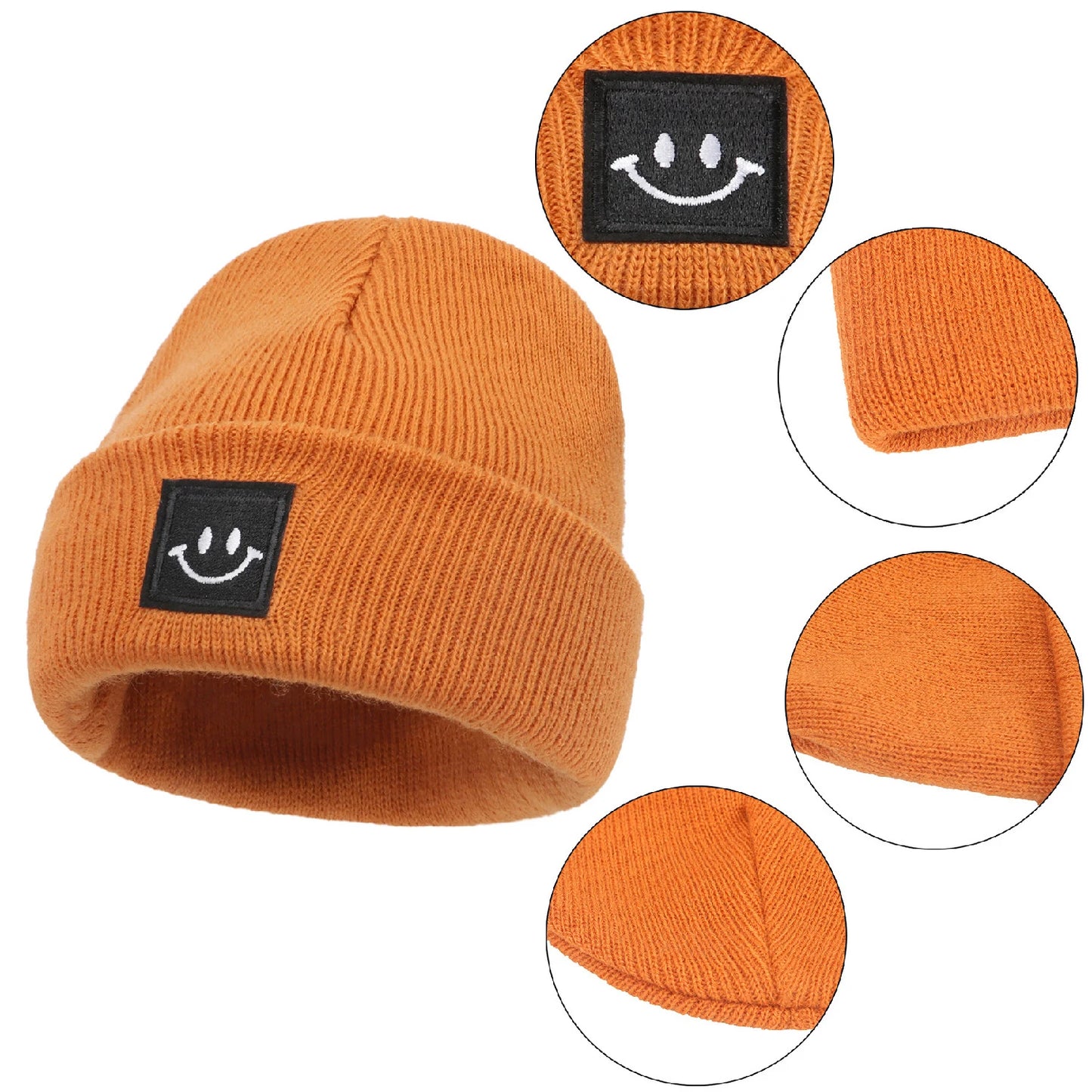 Smiley Mössa - Orange