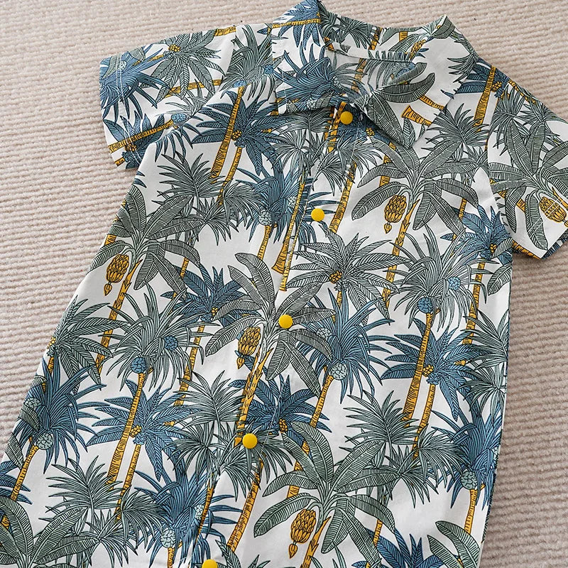 Palm Breeze Romper