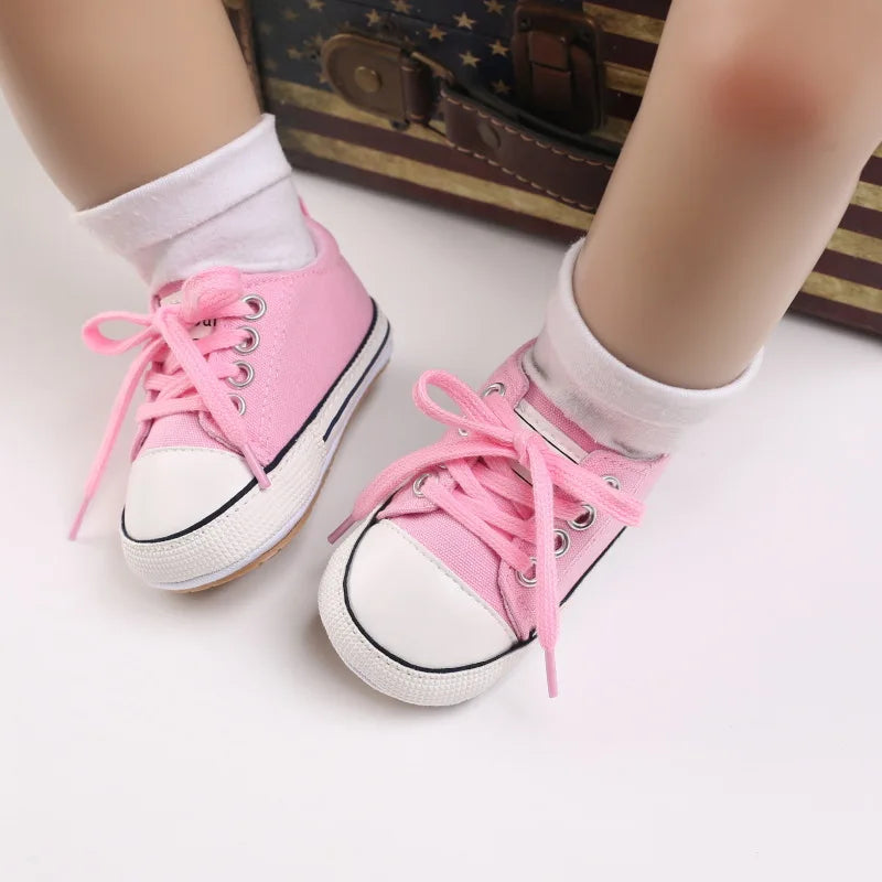Meckior baby sneakers , Rosa