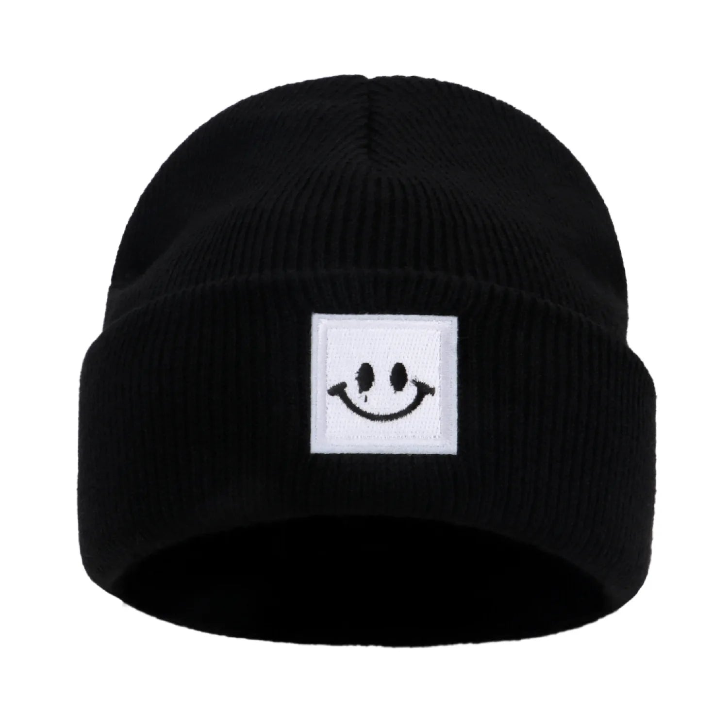 Smiley Mössa - Svart