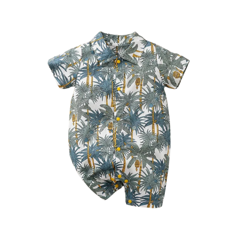 Palm Breeze Romper